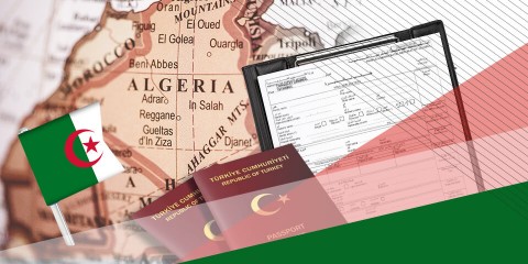 Cezayir Vizesi, Cezayir Çalışma izni ve Cezayir Oturma İzni